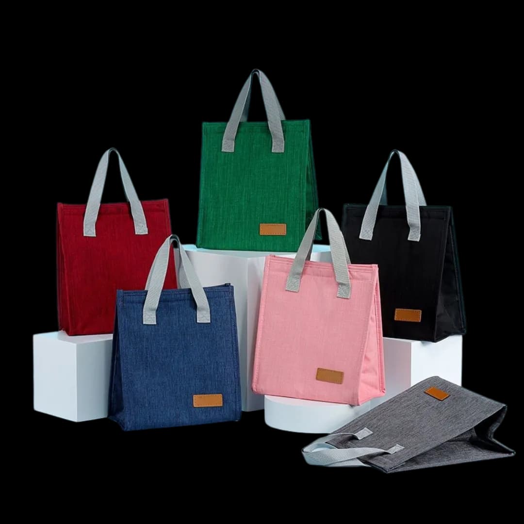 Bolsa térmica oxford com fechamento em velcro – 8 litros
