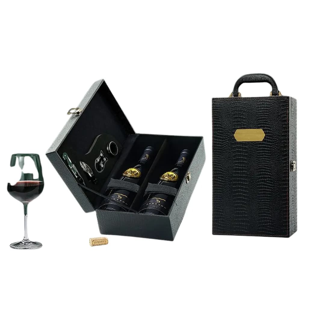Kit vinho 4 peças – p/ 2 garrafas